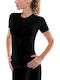 Helios 80821 80821-00 Damen Thermo Kurzarmshirt Schwarz