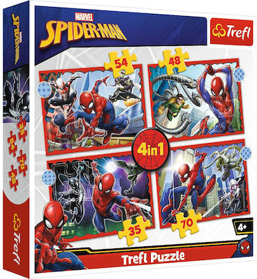 Kids Puzzle The Heroic Spider-Man for 4++ Years 207pcs Trefl