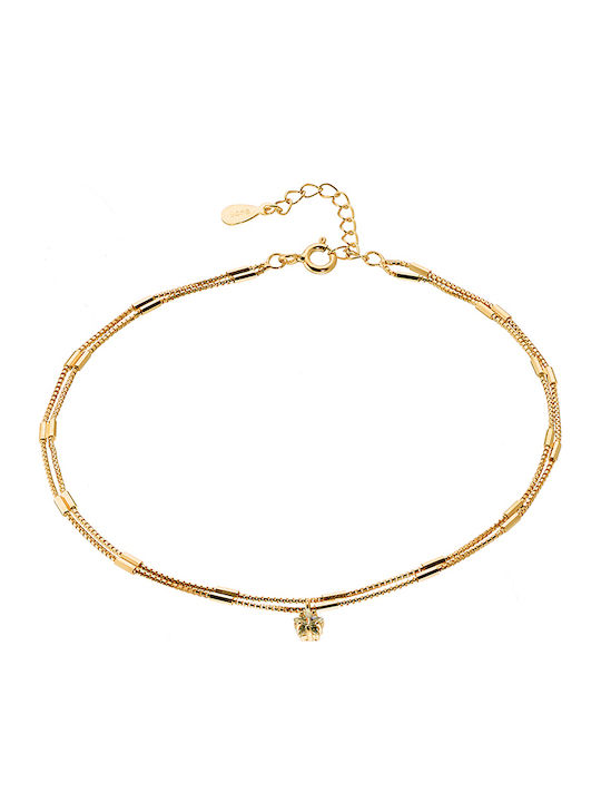 Oxzen Bracelet Anklet Chain made of Silver Gold...