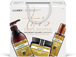 Saryna Key Trio Goes Deeper Lightweight Volume Hair Treatment Set 3pcs