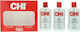 CHI Trio Kit Infra Shampoo 355ml, Infra Treatment 355ml & Silk Infusion 355ml Σετ Θεραπείας Μαλλιών με Κερατίνη με Σαμπουάν