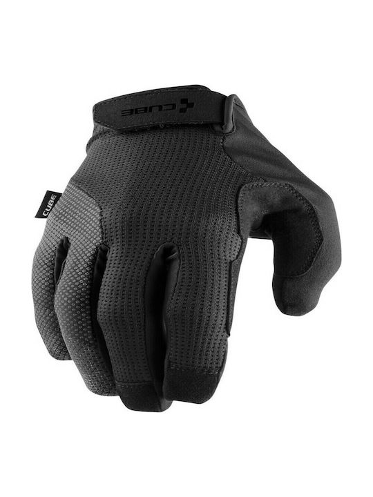 CUBE CMPT Comfort Full Finger Cycling Gloves Black