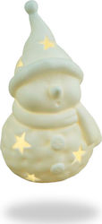 Lucas Beleuchteter Keramik-Schneemann Weiß SNOW3 Lucas Beleuchteter Keramik-Schneemann Weiß SNOW3