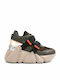Shuffle Γυναικεία Chunky Sneakers Πράσινα