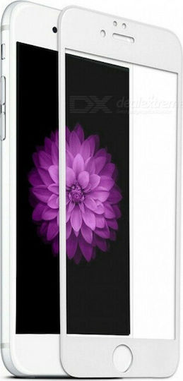 Borofone Full Face Tempered Glass White (iPhone 6 / 6S Plus)