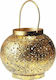 Synchronia Felinar Metalic De masă Gold / Grey 18x18x17buc 1buc