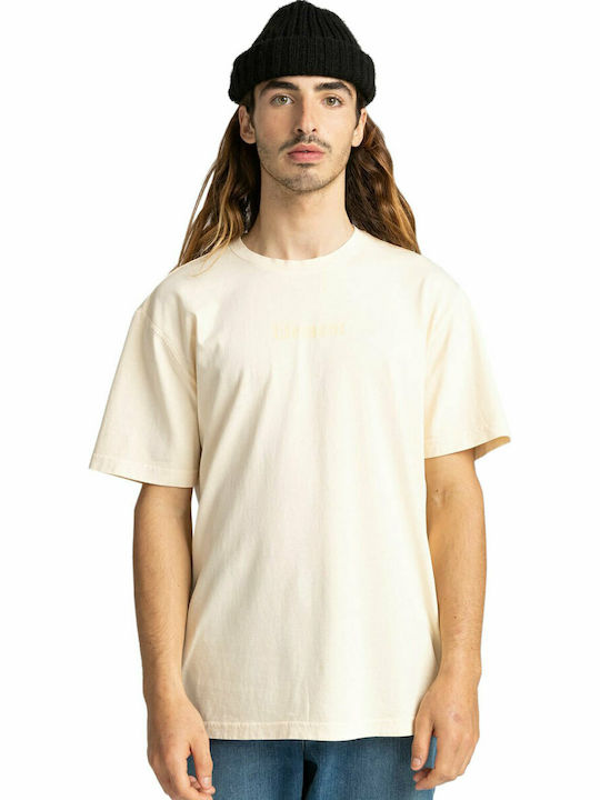 Element Shrooms Guide T-shirt Bărbătesc cu Mânecă Scurtă Galben