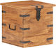 vidaXL Wooden Decorative Trunk 40x40x40εκ.