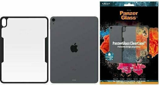 PanzerGlass ClearCase Flip Cover Transparent / Black (iPad Air 2020/2022)