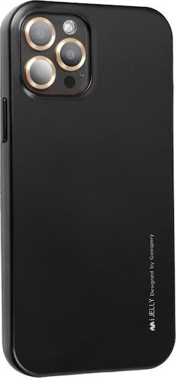 Mercury I-Jelly Slim Fit Back Cover Σιλικόνης Μαύρο (iPhone 13 Pro)
