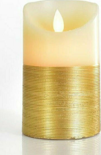 Eurolamp Χριστоулгенски свещи и свещници Свещ Златист На батерия 15x7.5см.