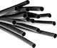 SAS Heat-Shrink Tubing with Internal Adhesive and Shrinkage Ratio 3:1 Black AK-TH-040