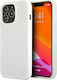 Mercedes-Benz Silver Stars Pattern Back Cover Πλαστικό Ασημί (iPhone 13 Pro Max)