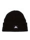 Kappa Hoppa Ribbed Beanie Cap Black