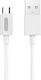 Ezra DC21 1m Regular USB 2.0 to micro USB Cable White (20444)