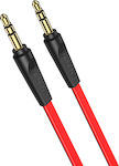 Borofone 3.5mm male - 3.5mm male Cable Red 1m (BL6)