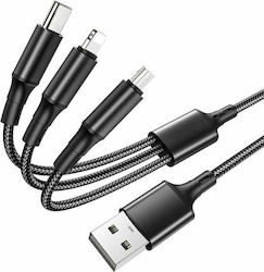 Borofone BX50 Fresco Braided Cablu USB la Light...