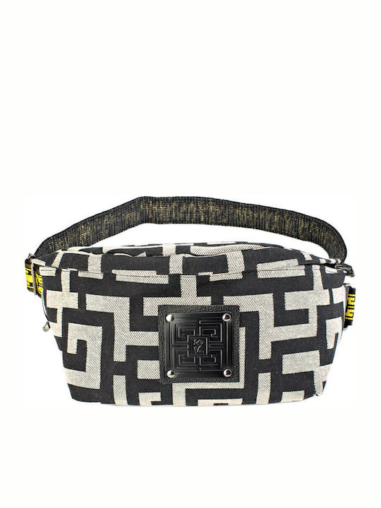 Ames Ostrako Bum Bag pentru Talie Beige/Black