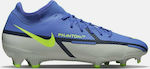 Nike Phantom GT2 Academy DF Χαμηλά Ποδοσφαιρικά Παπούτσια με Τάπες Μπλε