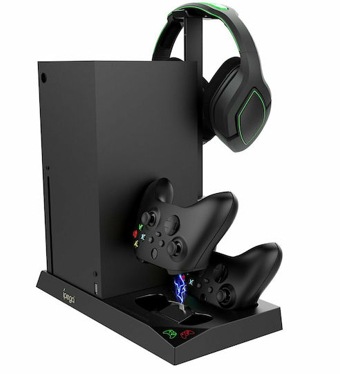 iPega XBX013 Controller-Ladestation 2 Controller Xbox Series X/S Schwarz