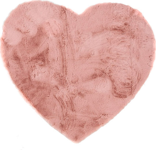 Royal Carpet Kids Synthetic Rug Heart 100 Hearts 100x100cm 23mm Pink