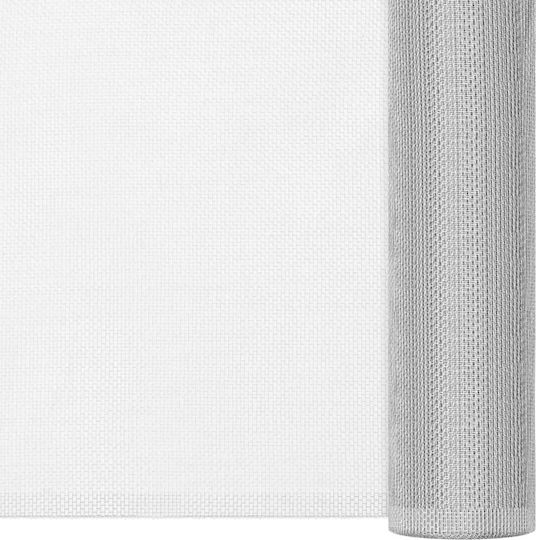 vidaXL Mosquito Net Door Aluminum Gray 2000x112cm