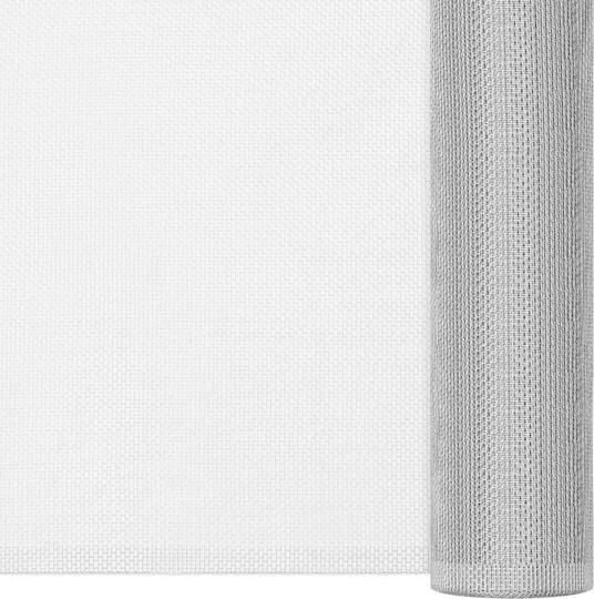 vidaXL Σίτα Πόρτας από Αλουμίνιο Γκρι 1000x112cm