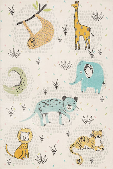 Klonaras Kids Synthetic Rug 257 160x230cm 10mm Multicolor