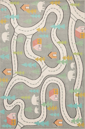 Klonaras 2709 Kids Rug Grey 160x230cm Thickness 10mm