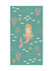 Klonaras Kids Synthetic Rug 1629 160x230cm 10mm Petrol