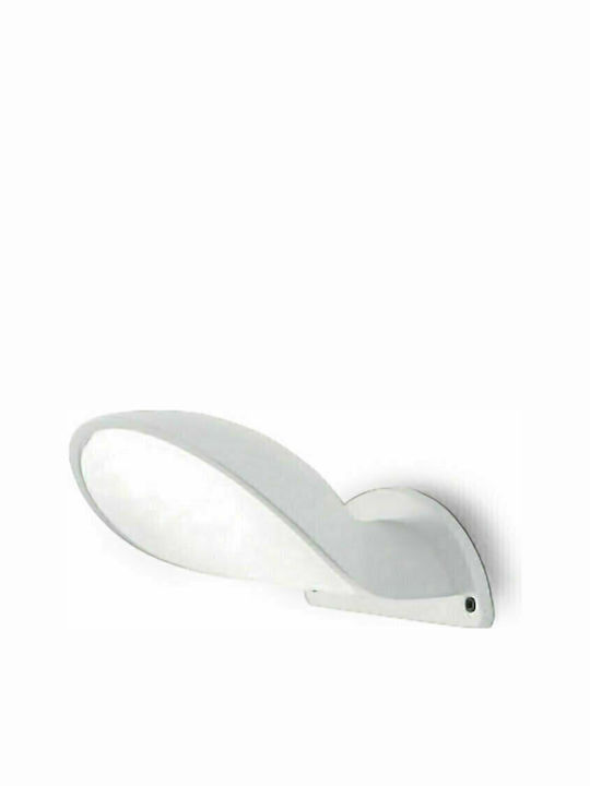 Gea Luce Wall-Mounted Outdoor Spot Light LED IP65 10W with Natural White Light