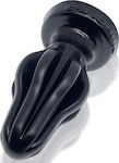 Oxballs Airhole 2 Anal Plug Finned Buttplug Black