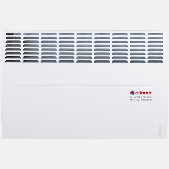 Atlantic F120 Design Digital Convector Heater Wall 1500W with Electronic Thermostat 61.3x46.1cm White