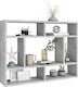 Shelf Wall Grey Concrete 75x16x55cm