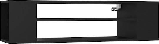 Stand TV Negru L100xA30xÎ26.5cm