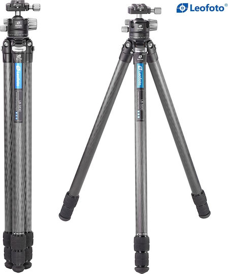 Leofoto Leofoto LS-323C Carbon Fiber Camera Tripod with Spherical Head up to 152cm and 20kg Maximum Load