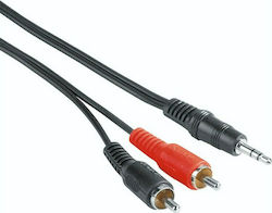 HAMA 3.5mm male-RCA female 2m 00205106