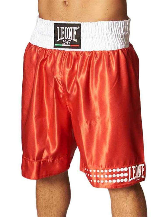 Leone Men's Boxing Shorts Red