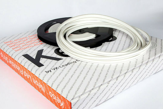 VK Lighting Αδιάβροχη Ταινία LED 24V Ψυχρό Λευκό Φως 10m Neon Flex