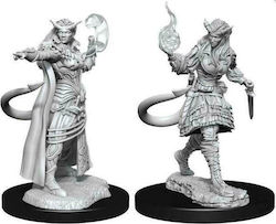 WizKids Dungeons & Dragons Nolzur's Marvelous Miniatures – 2 Figurine Nevopsite de Vrăjitoare Tiefling
