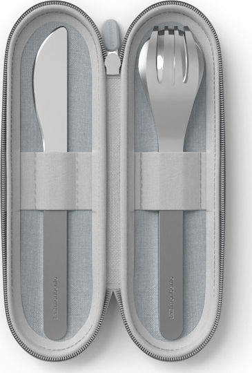 Monbento MB Slim Nest Cutlery for Camping Set Spoon Fork 3pcs