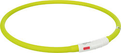 Trixie Shiny Silicone Κολάρο σε Πράσινο χρώμα 10mm x 70cm