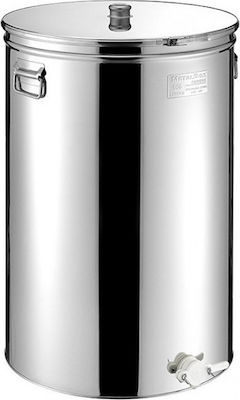 Metal Box 58M-250 Δοχείο Μελιού Inox 250lt