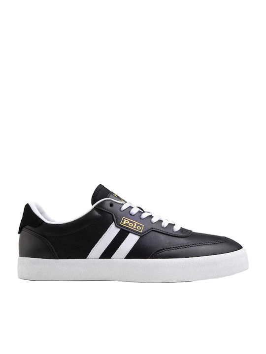 Ralph Lauren Court Vlc Sneakers Μαύρα