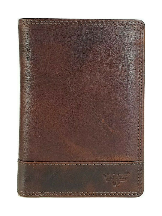 Forest Men's Leather Wallet Brown