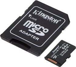 Kingston Industrial microSDXC 64GB Clasa 10 U3 V30 A1 UHS-I cu adaptor