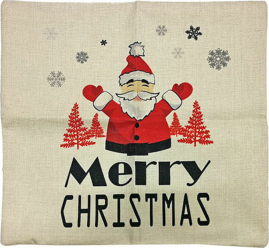 XMASfest Beige Decorative Pillow Cover
