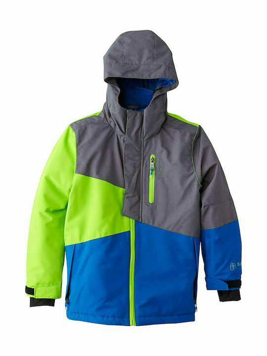 Kids' Casual Jacket Short with Hood Gray