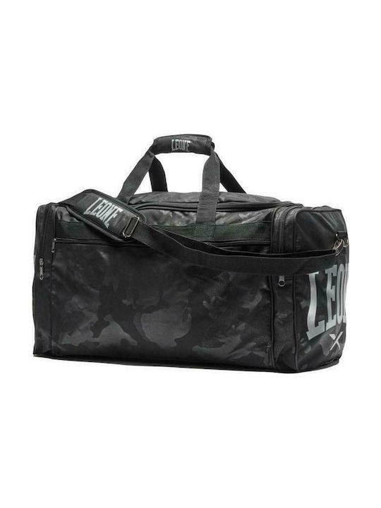 Leone Gym Shoulder Bag Black