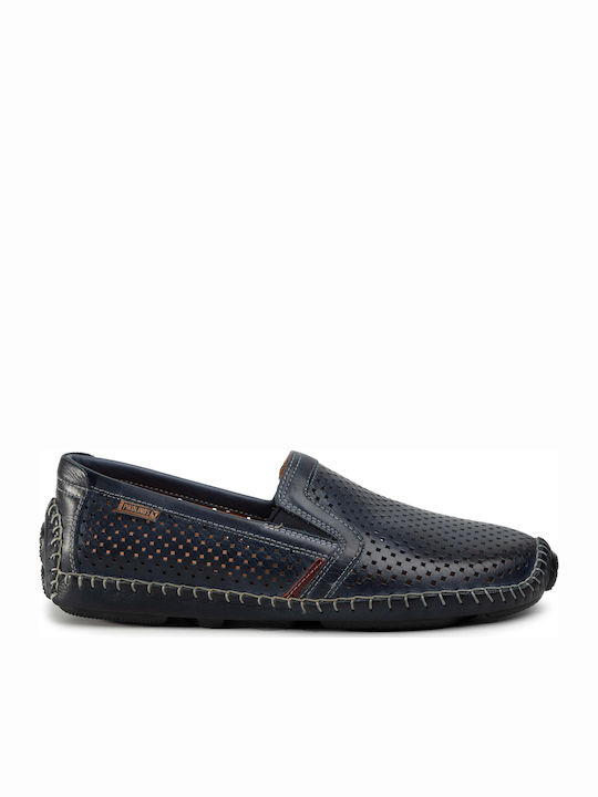 Pikolinos Leder Herren Freizeitschuhe Blau